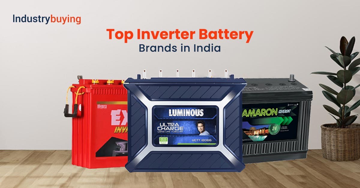 Top Inverter Battery Brands in India